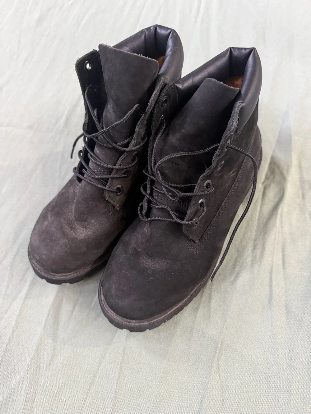 Men's Timberland All Black Work Boots 7m